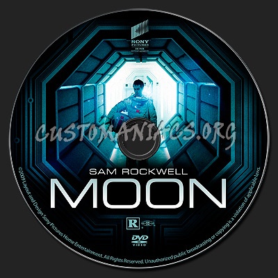 Moon dvd label