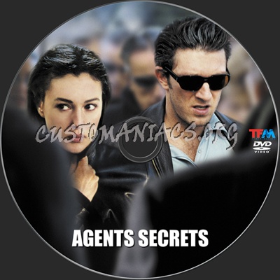 Agents Secrets dvd label