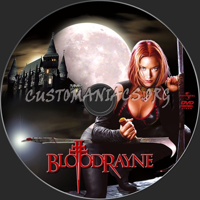 Bloodrayne dvd label