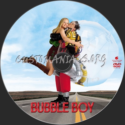 Bubble Boy dvd label