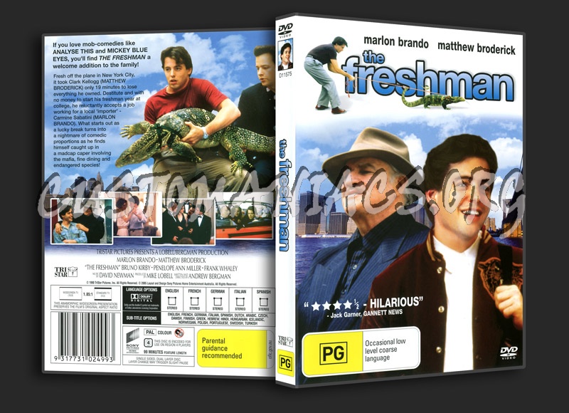 The Freshman dvd cover