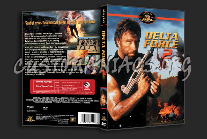 Delta Force 2 dvd cover