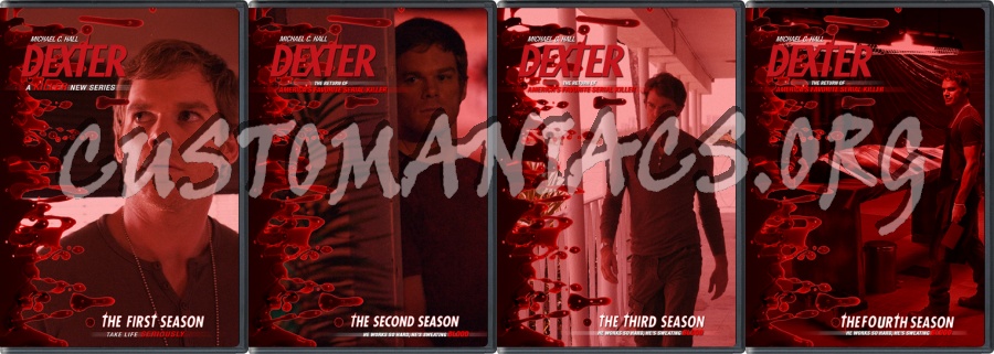 Dexter Tv Series Collection dvd cover