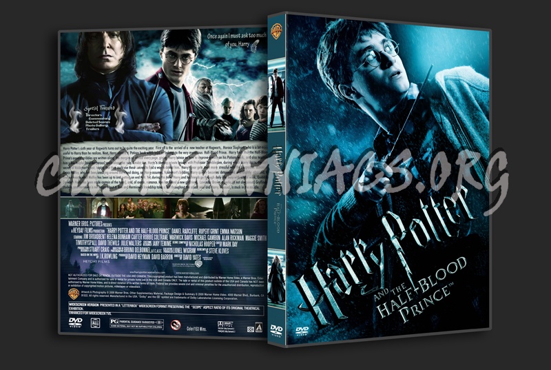 Harry Potter and the Half-Blood Prince dvd cover