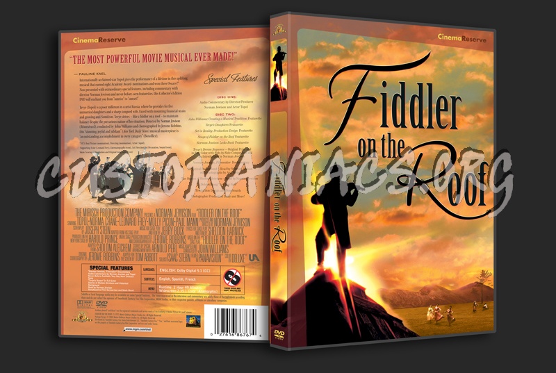 Fiddler on the Roof dvd cover