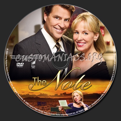 The Note dvd label