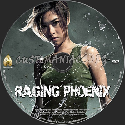 Raging Phoenix dvd label