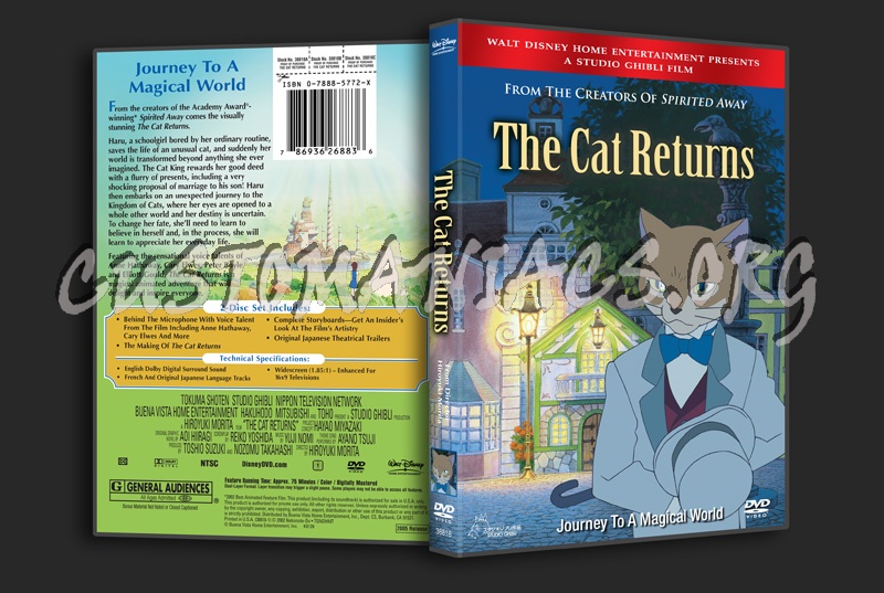 The Cat Returns dvd cover