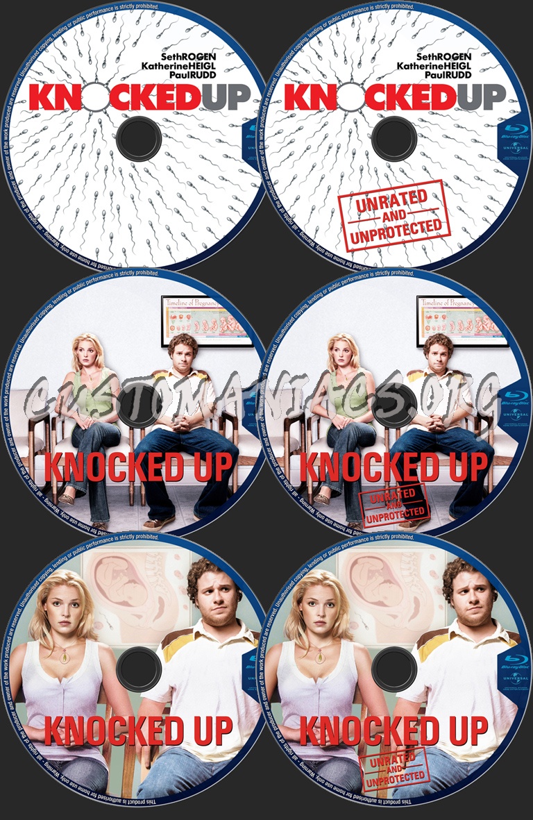 Knocked Up blu-ray label