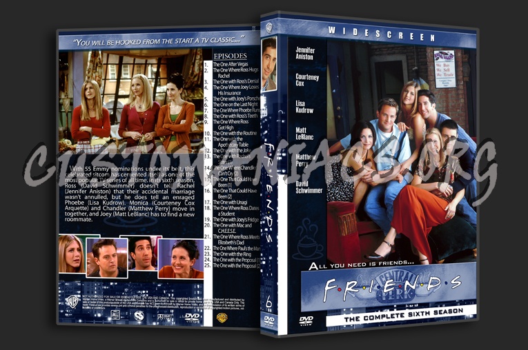 Friends dvd cover