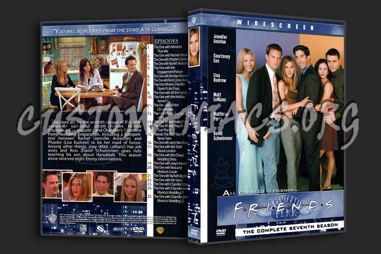 Friends dvd cover