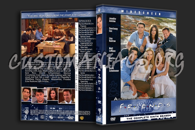 Friends dvd cover