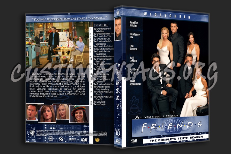 Friends dvd cover