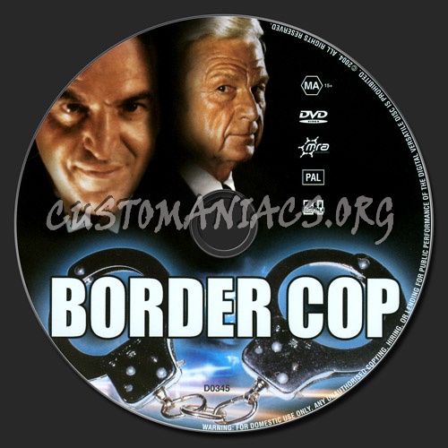 Border Cop dvd label