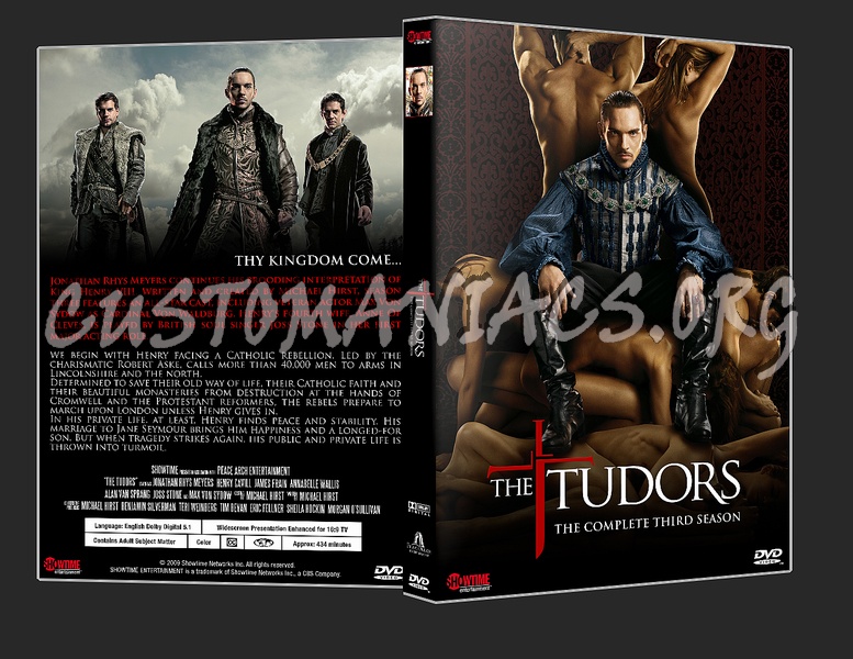 The Tudors - season three dvd cover