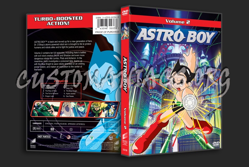 Astro Boy Volume 2 dvd cover