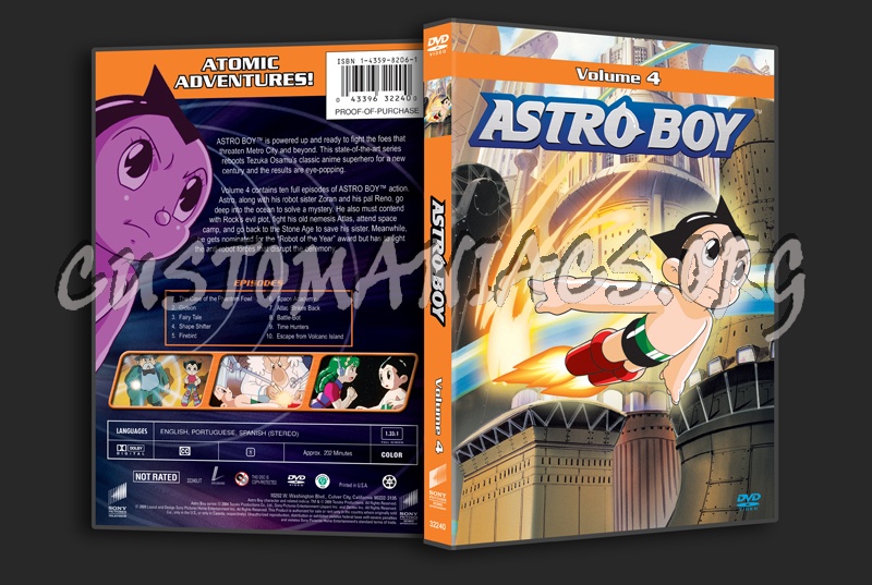 Astro Boy Volume 4 dvd cover