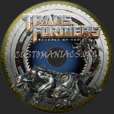 Transformers II: Revenge of the Fallen dvd label