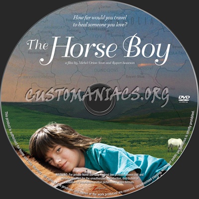 The Horse Boy dvd label