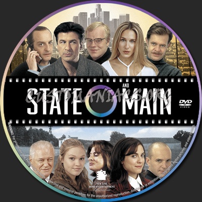 State and Main dvd label