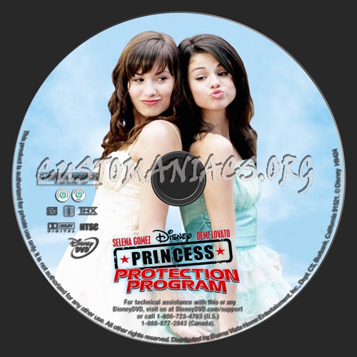 princess protection program dvd label