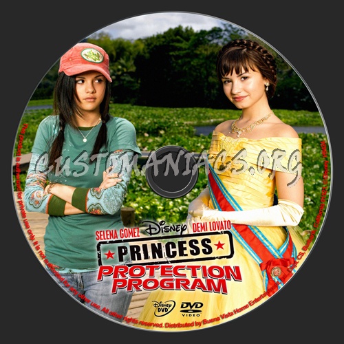 princess protection program dvd label