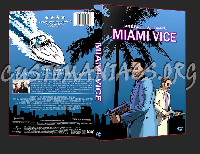 Miami Vice dvd cover