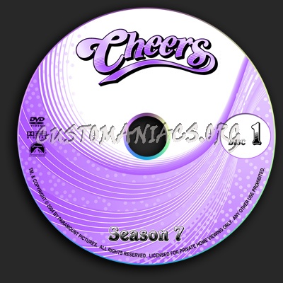 Cheers - Season 7 dvd label