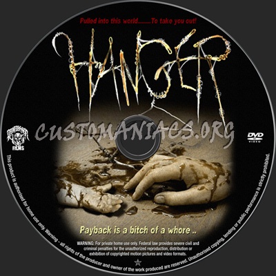 Hanger dvd label