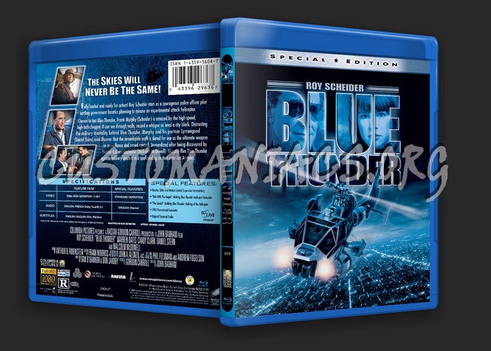 Blue Thunder blu-ray cover