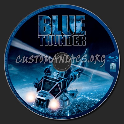 Blue Thunder blu-ray label