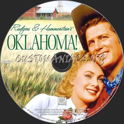 Oklahoma! dvd label