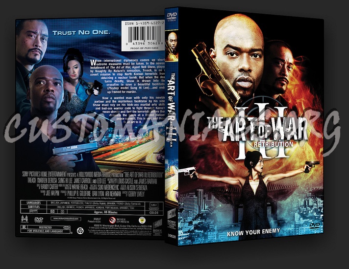 The Art of War III: Retribution dvd cover