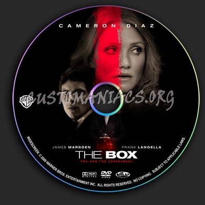 The Box dvd label