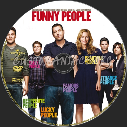 Funny People dvd label