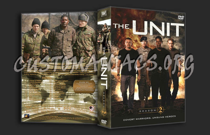 The Unit: Seasons 1-4 dvd cover