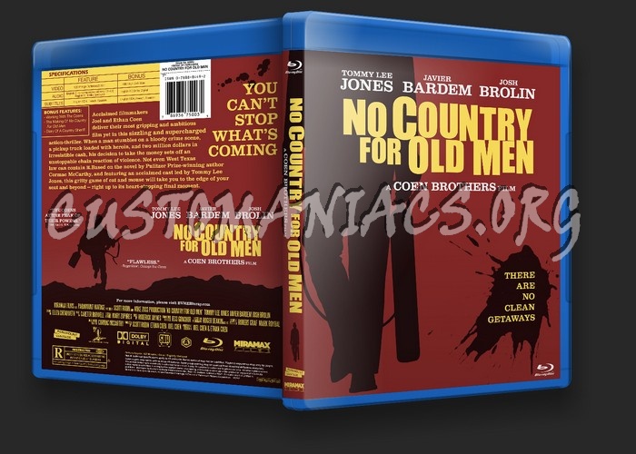 No Country For Old Men blu-ray cover