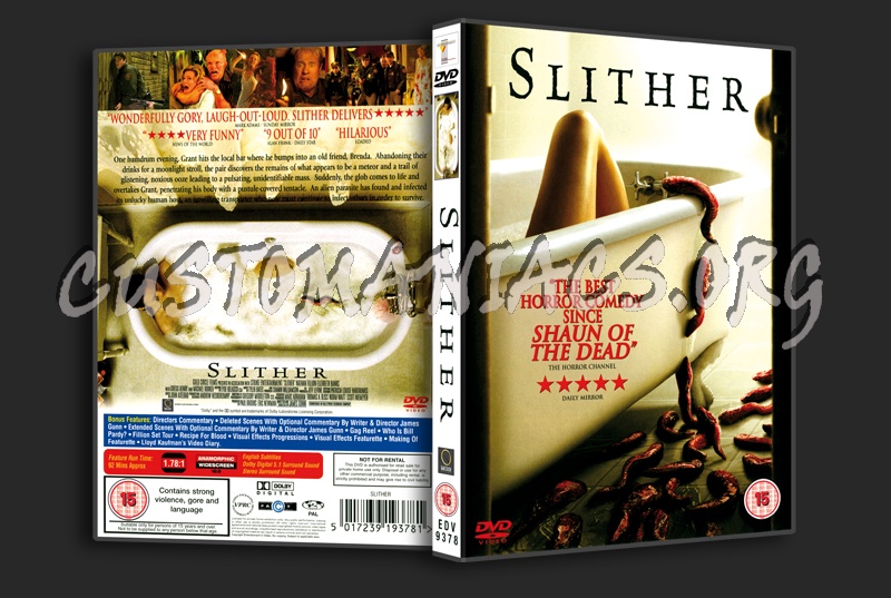 Slither dvd cover