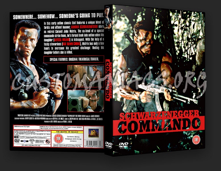 Commando dvd cover