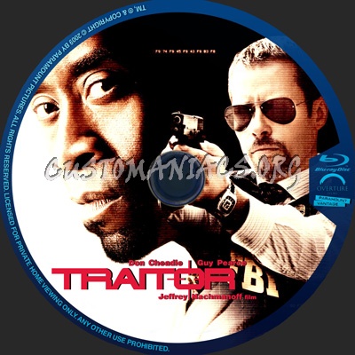 Traitor blu-ray label