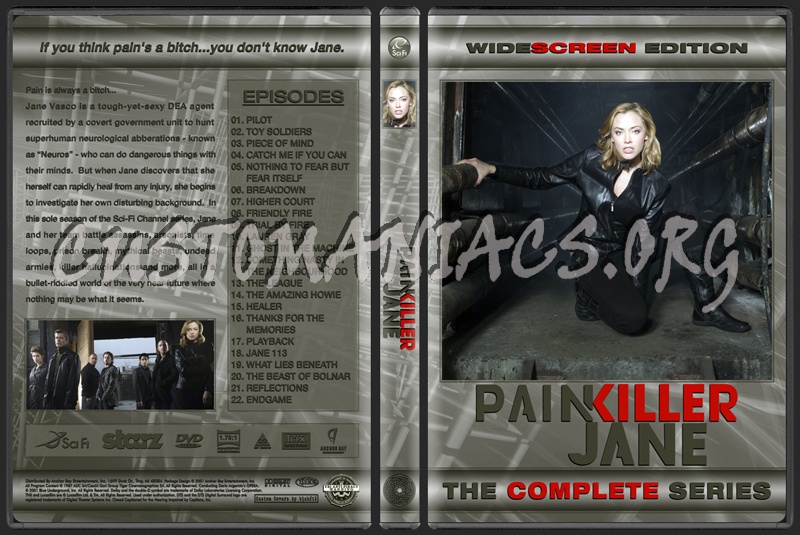 Painkiller Jane dvd cover