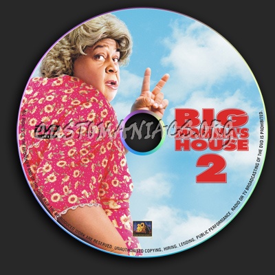 Big Momma's House dvd label