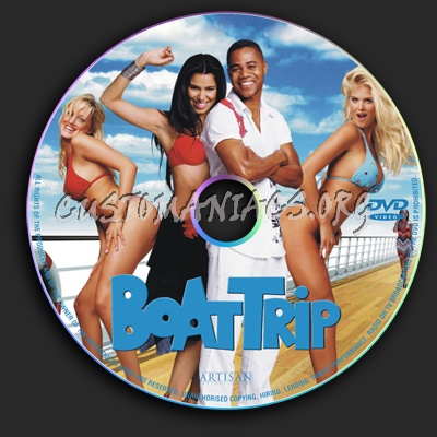 Boat Trip dvd label