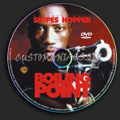 Boiling Point dvd label