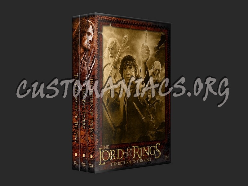 The Lord Of The Rings - Trilogy dvd cover