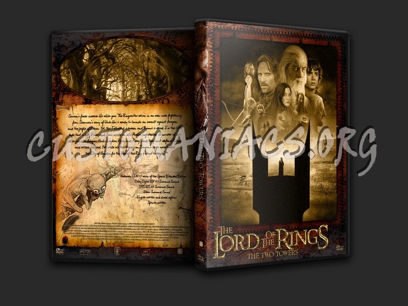 The Lord Of The Rings - Trilogy dvd cover