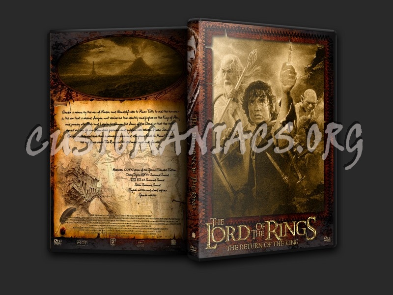 The Lord Of The Rings - Trilogy dvd cover