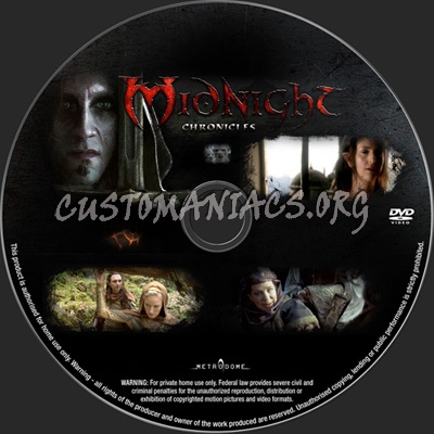 Midnight Chronicles dvd label