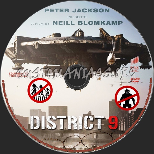 District 9 dvd label