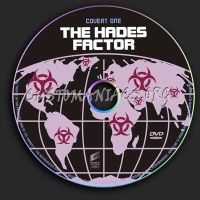 Covert One - The Hades Factor dvd label